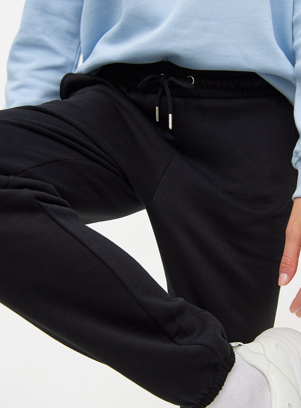 Black & Charcoal Grey Joggers 2 Pack  M - Image 4 thumbnail